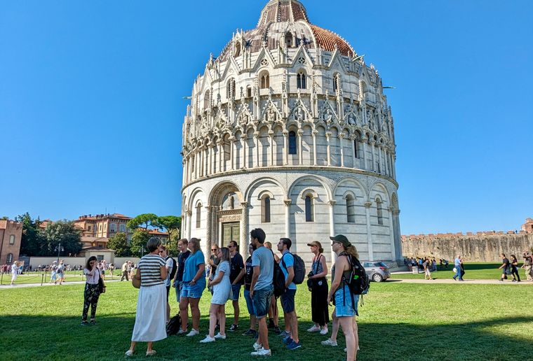 Baptisterium Pisa bekijken